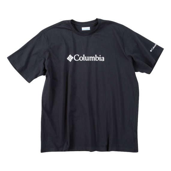 大きいサイズ メンズ Columbia ロッカウェイリバーグラフィック 半袖 Tシャツ ブラック 1...