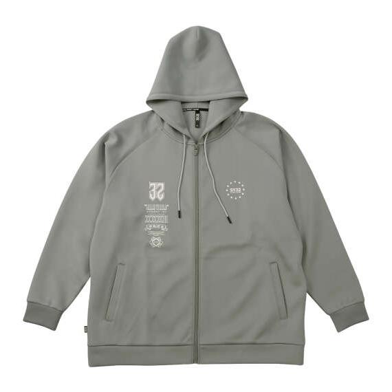 大きいサイズ メンズ SY32 by SWEET YEARS ダブルニット マルチロゴ フルジップ ...