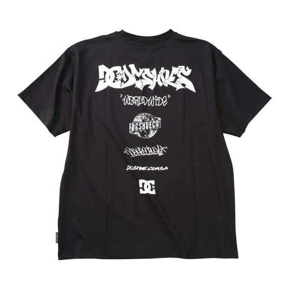 大きいサイズ メンズ DCSHOES 26TECH GRAFFITI 半袖 Tシャツ ブラック 12...