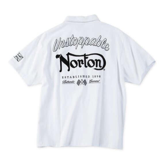 大きいサイズ メンズ Norton 半袖 ポロシャツ ホワイト 1278-6292-1 3L 4L ...