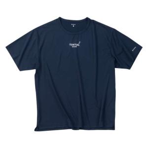 大きいサイズ メンズ TENTIAL BAKUNE Mesh 半袖 Tシャツ ネイビー 1279-4210-1 3L 4L 5L 6L 7L 8L｜bmo