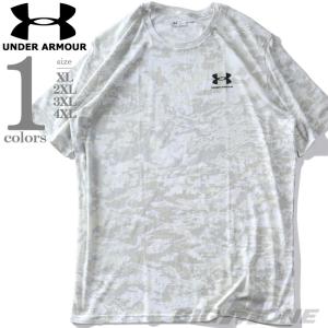 大きいサイズ メンズ UNDER ARMOUR アンダーアーマー 迷彩柄 半袖 Tシャツ カモフラ柄 ABC CAMO USA直輸入 1357727-100｜bmo