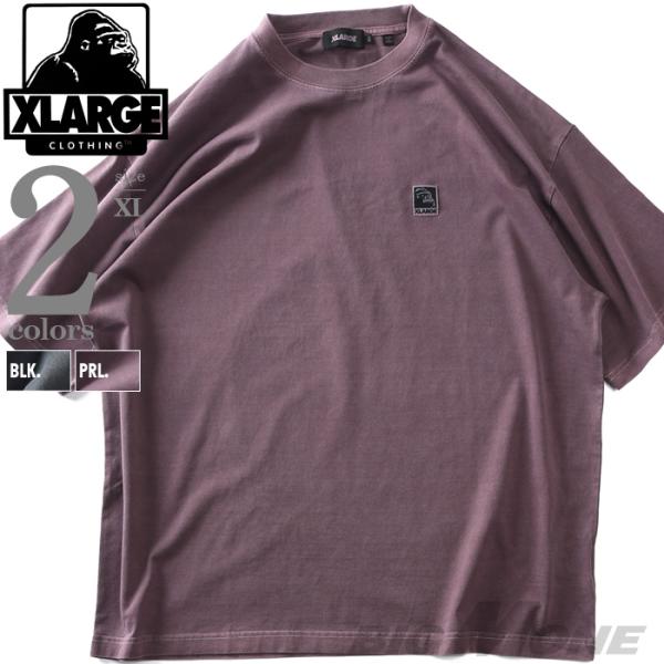大きいサイズ メンズ XLARGE エクストララージ ロゴラベル 半袖 Tシャツ USA直輸入 20...