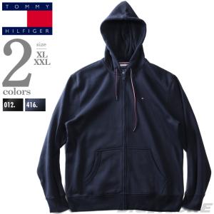 大きいサイズ メンズ TOMMY HILFIGER トミーヒルフィガー フルジップ パーカー USA直輸入 78b1802｜bmo