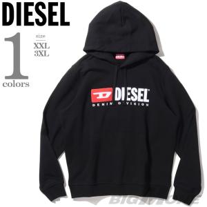 DIESEL（ディーゼル） 大きいサイズ メンズ プルオーバー パーカー 直