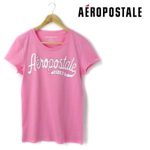 大きいサイズ レディース XL AEROPOSTALE エアロポステール 半袖Tシャツ ピンク USA直輸入 ap5547-500 lof｜bmo