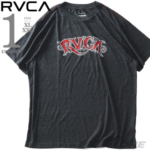 大きいサイズ メンズ RVCA ルーカ プリント 半袖 Tシャツ AUSTIN USA直輸入 avy...