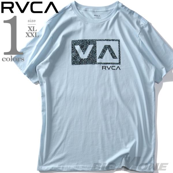 大きいサイズ メンズ RVCA ルーカ プリント 半袖 Tシャツ BALANCE BOX USA直輸...