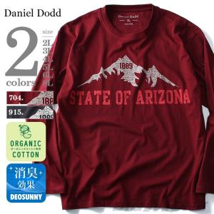 タダ割 DANIEL DODD オーガニック プリントロングTシャツ(STATE OF ARIZONA)  