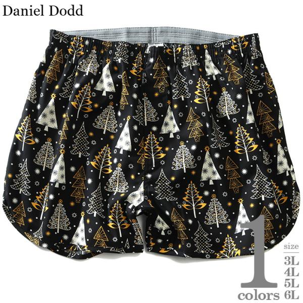 大きいサイズ メンズ DANIEL DODD 前開き もみの木柄 トランクス 肌着 下着 azut-...