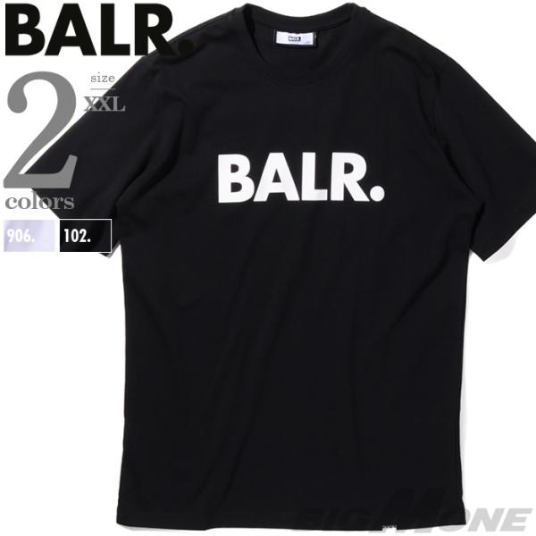 大きいサイズ メンズ BALR. ボーラー プリント 半袖 Tシャツ 直輸入品 b1112-1048