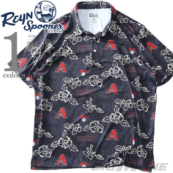 大きいサイズ メンズ REYN SPOONER レインスプーナー 半袖 ポロシャツ ARIZONA ...