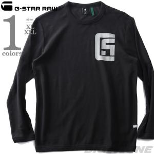 大きいサイズ メンズ G-STAR RAW ジースターロウ プリント 長袖 Tシャツ TWEETER CHEST GRAPHIC d20376-c814｜bmo