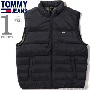 大きいサイズ メンズ TOMMY JEANS トミージーンズ ダウン ベスト USA直輸入 dm0dm18896｜大きいサイズの店ビッグエムワン