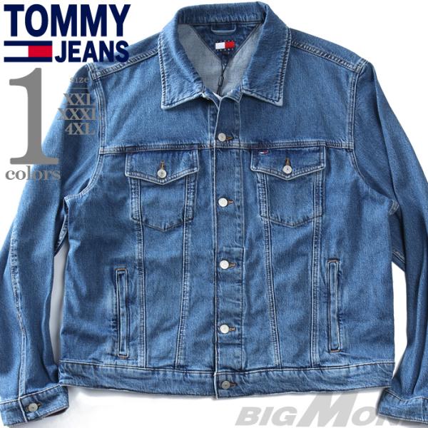 大きいサイズ メンズ TOMMY JEANS トミージーンズ デニム ジャケット Gジャン RYAN...