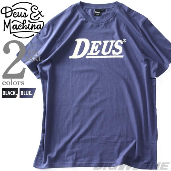 大きいサイズ メンズ DEUS EX MACHINA デウス エクス マキナ プリント 半袖 Tシャ...