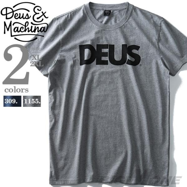 大きいサイズ メンズ DEUS EX MACHINA デウス エクス マキナ プリント 半袖 Tシャ...