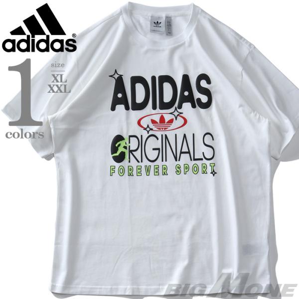 大きいサイズ メンズ ADIDAS アディダス 半袖 Tシャツ FOREVER SPORT USA直...