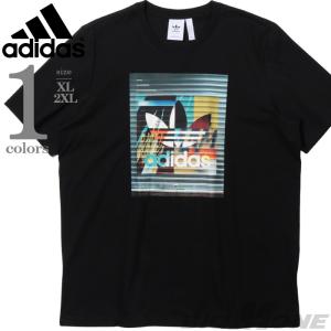 大きいサイズ メンズ ADIDAS アディダス プリント 半袖 Tシャツ USA直輸入 ic5729｜bmo