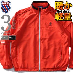 大きいサイズ メンズ K SWISS 裏トリコット ブルゾン 軽量