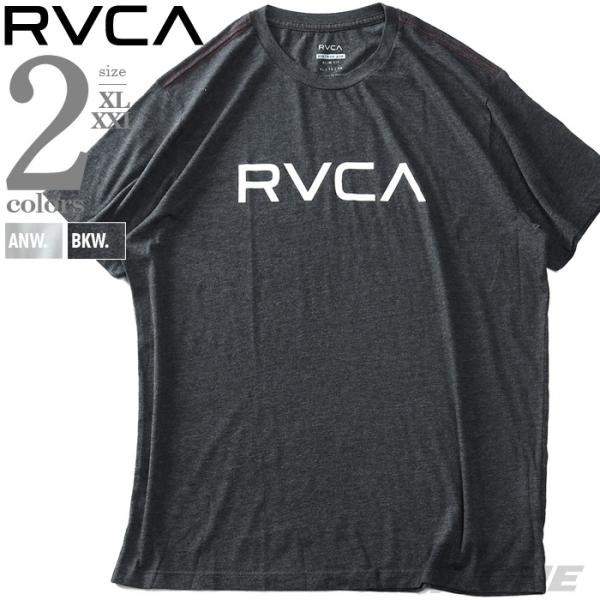 大きいサイズ メンズ RVCA ルーカ プリント 半袖 Tシャツ BIG RVCA USA直輸入 m...