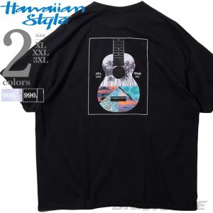 大きいサイズ メンズ HAWAIIAN STYLE ハワイアンスタイル LOCAL MOTION ローカルモーション 半袖 プリント Tシャツ USA直輸入 mts19405｜bmo