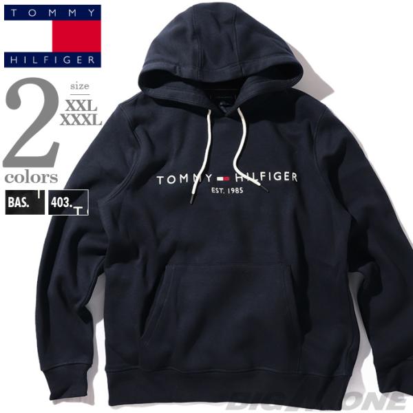 大きいサイズ メンズ TOMMY HILFIGER トミーヒルフィガー プルオーバー パーカー US...