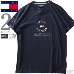 大きいサイズ メンズ TOMMY HILFIGER トミーヒルフィガー ロゴ 半袖 Tシャツ USA直輸入 mw0mw31367｜bmo