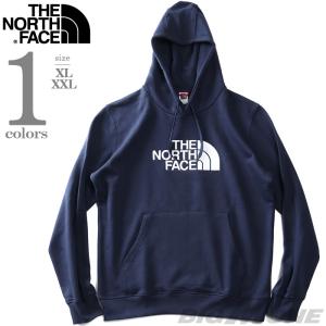 大きいサイズ メンズ THE NORTH FACE ノースフェイス ロゴ刺繍 プルオーバー パーカー DREW PEAK PULLOVER HOODIE USA直輸入 nf00ahjy-8k2｜bmo