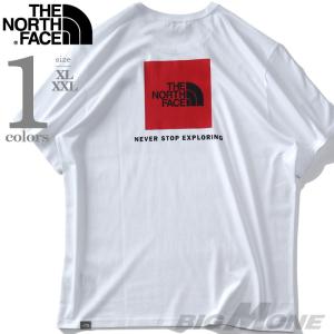 大きいサイズ メンズ THE NORTH FACE ザ ノース フェイス プリント 半袖 Tシャツ RED BOX TEE USA直輸入 nf0a2tx2-fn4｜bmo
