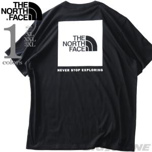 大きいサイズ メンズ THE NORTH FACE ノースフェイス プリント 半袖 Tシャツ BOX NSE TEE USA直輸入 nf0a812h-ky4｜bmo