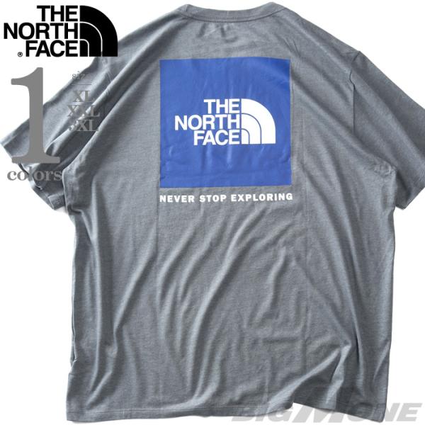 大きいサイズ メンズ THE NORTH FACE ノースフェイス プリント 半袖 Tシャツ S/S...