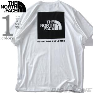 大きいサイズ メンズ THE NORTH FACE ノースフェイス プリント 半袖 Tシャツ BOX NSE TEE USA直輸入 nf0a812h-la9｜bmo