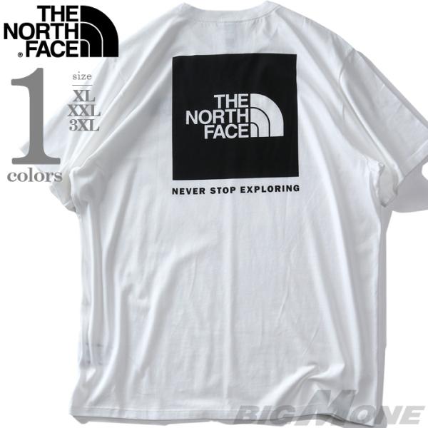 大きいサイズ メンズ THE NORTH FACE ノースフェイス プリント 半袖 Tシャツ BOX...