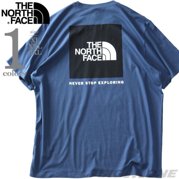 大きいサイズ メンズ THE NORTH FACE プリント 半袖 Tシャツ BOX NSE TEE...