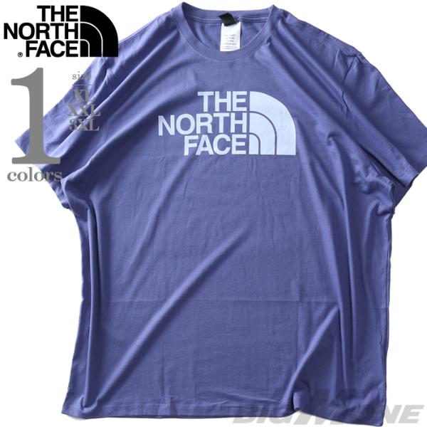 大きいサイズ メンズ THE NORTH FACE ノースフェイス プリント 半袖 Tシャツ HAL...