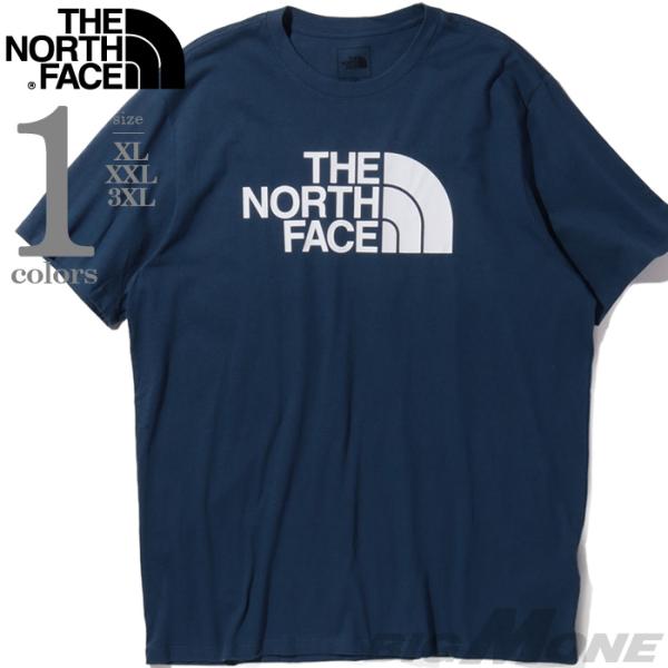 大きいサイズ メンズ THE NORTH FACE ノースフェイス プリント 半袖 Tシャツ USA...