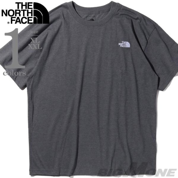 大きいサイズ メンズ THE NORTH FACE ノースフェイス ロゴ刺繍 半袖 Tシャツ USA...
