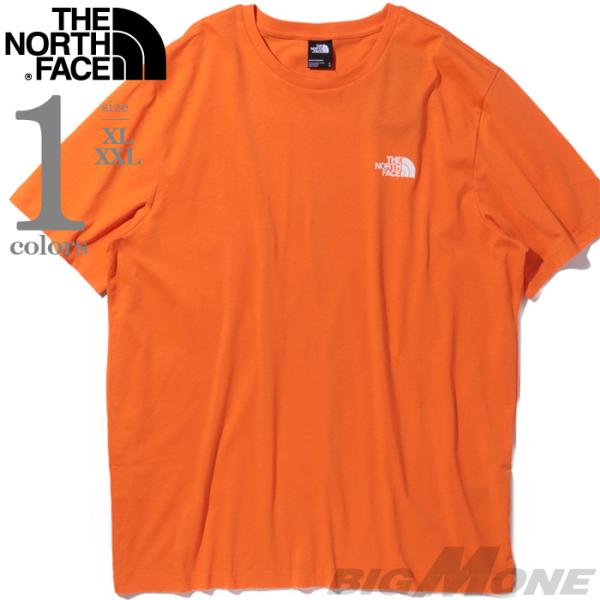 大きいサイズ メンズ THE NORTH FACE ノースフェイス プリント 半袖 Tシャツ USA...