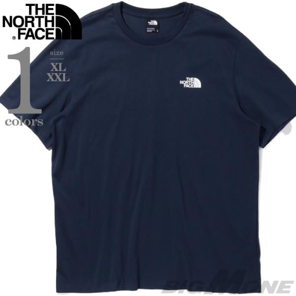 大きいサイズ メンズ THE NORTH FACE ノースフェイス プリント 半袖 Tシャツ USA...