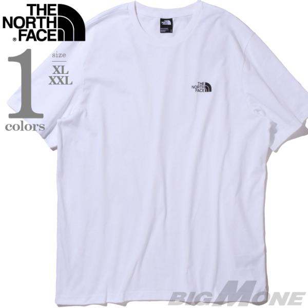 大きいサイズ メンズ THE NORTH FACE ノースフェイス プリント 半袖 Tシャツ USA...