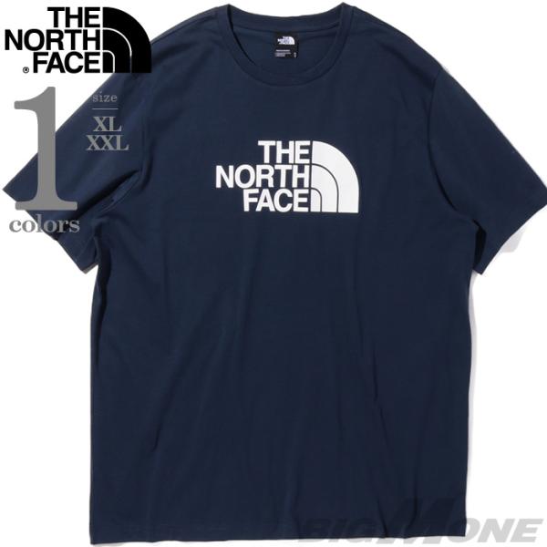 大きいサイズ メンズ THE NORTH FACE ノースフェイス プリント 半袖 Tシャツ USA...