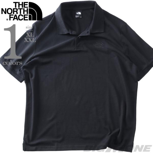 大きいサイズ メンズ THE NORTH FACE ノースフェイス 鹿の子 半袖 ポロシャツ ESS...