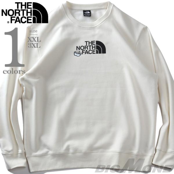 大きいサイズ メンズ THE NORTH FACE ノースフェイス プリント トレーナー FREER...