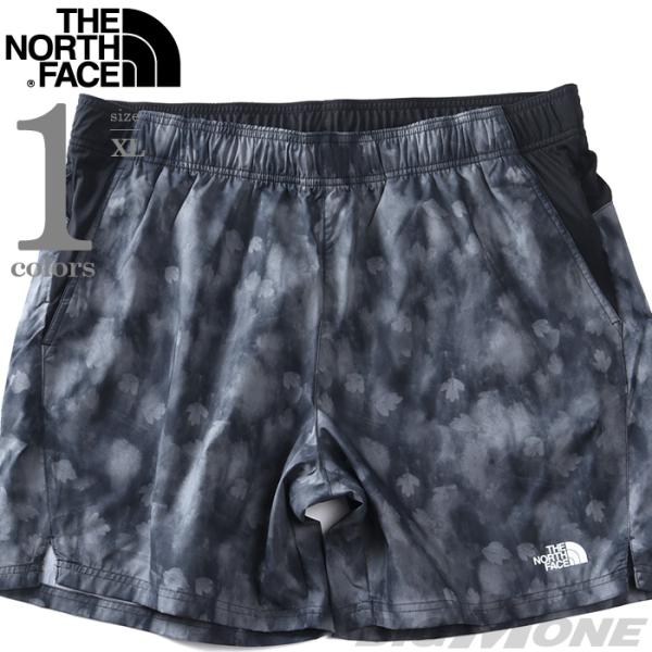 大きいサイズ メンズ THE NORTH FACE ノースフェイス 総柄 ショートパンツ ショーツ ...