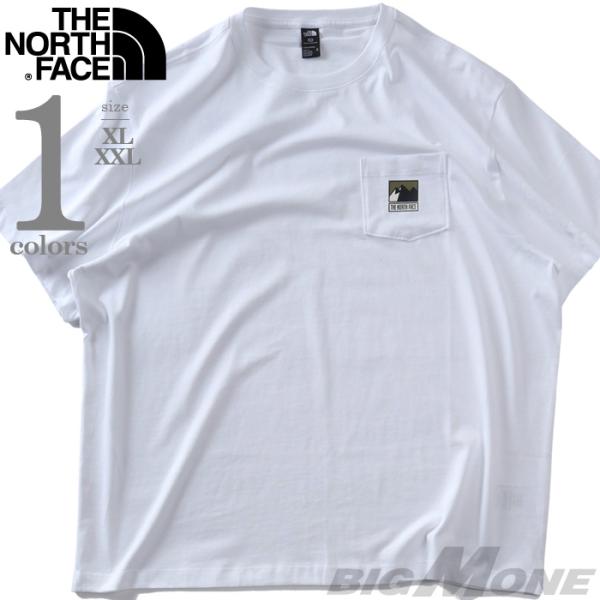 大きいサイズ メンズ THE NORTH FACE ノースフェイス ポケット付 半袖 Tシャツ MO...