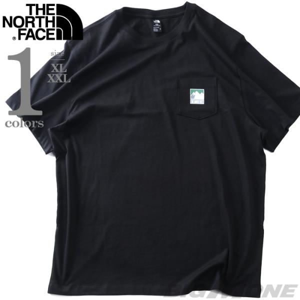 大きいサイズ メンズ THE NORTH FACE ノースフェイス ポケット付 半袖 Tシャツ MO...