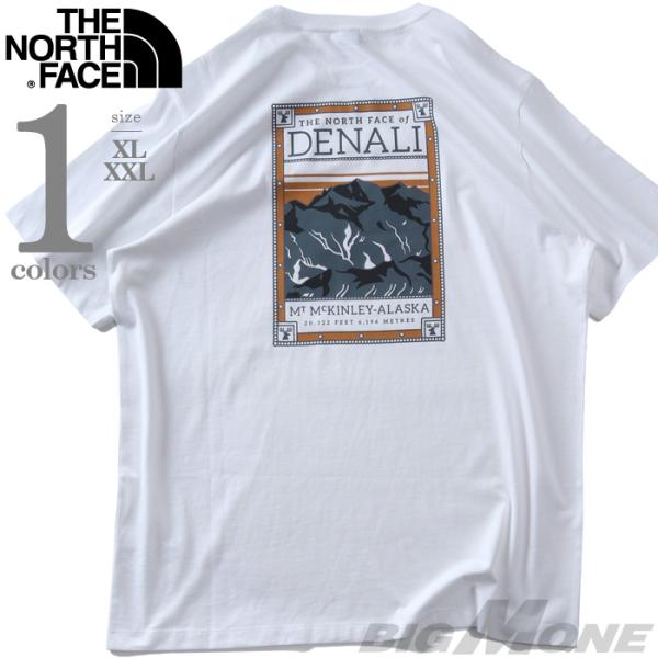 大きいサイズ メンズ THE NORTH FACE ノースフェイス プリント 半袖 Tシャツ NOR...