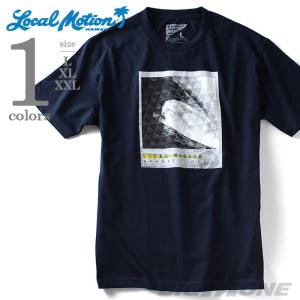 大きいサイズ メンズ LOCAL MOTION ローカルモーション プリント半袖Tシャツ 1977 USA直輸入 smt3409c｜bmo