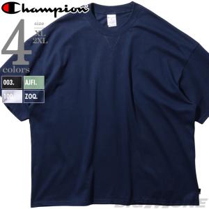 大きいサイズ メンズ Champion チャンピオン ヘビーウェイト オーバーサイズ 半袖 Tシャツ USA直輸入 t79187｜bmo